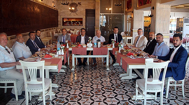 Çanakkale'de 6’lı masa il başkanları buluştu